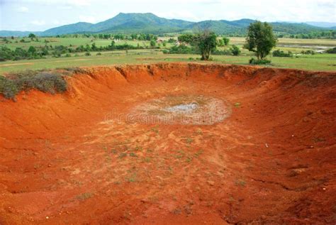 Bomb Craters from the Vietnam War Surround Giant Megalithic Stone Urns at the Plain of Jars ...