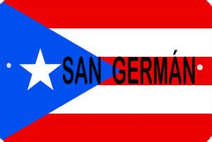 Puerto Rico Flag San Germán Municipio 8" x 12" Aluminum Metal PR Sign Boricua | eBay