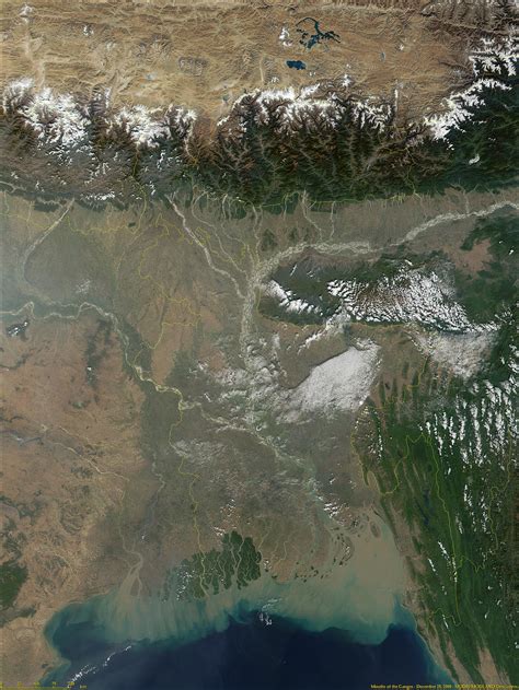 Ganges River Delta : Image of the Day