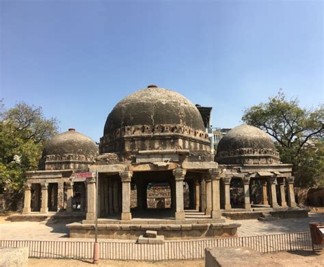 The remnants of Hauz Khas Fort, Delhi