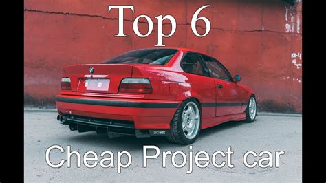 TOP 6 cheap project cars under 1000$ - YouTube