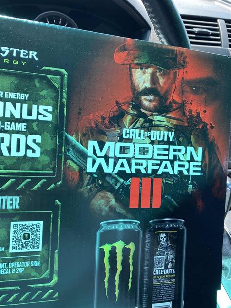 Call of Duty: Modern Warfare III Branding Spotted on Leaked Monster Energy Drink Tie-in ...