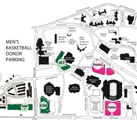 Msu Gardens Map | Fasci Garden