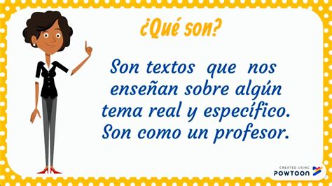 Textos informativos para niños. Cap. #1Características de un texto ...