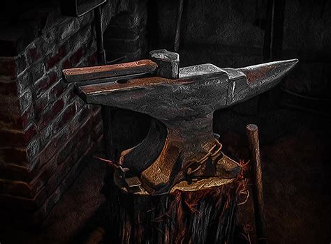 Blacksmith's Anvil Photograph by Jim Painter - Fine Art America