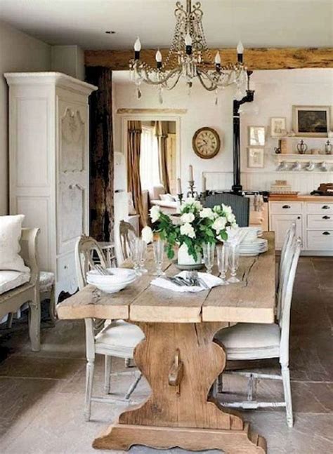 37 Charming French Country Dining Rooms