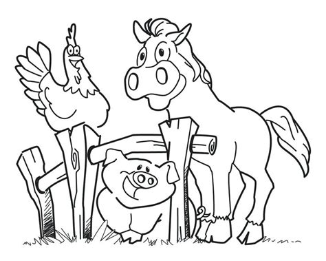 Red Barn Coloring Page at GetDrawings | Free download