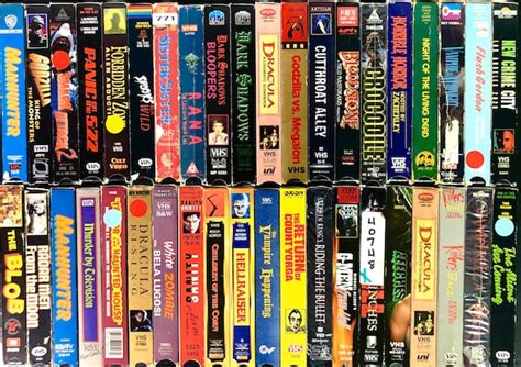 Vintage Horror VHS Choose 1 or More - Etsy