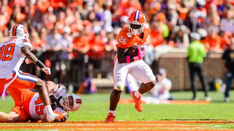 Clemson RB Phil Mafah Highlights vs. Syracuse | Clemson Sports Talk