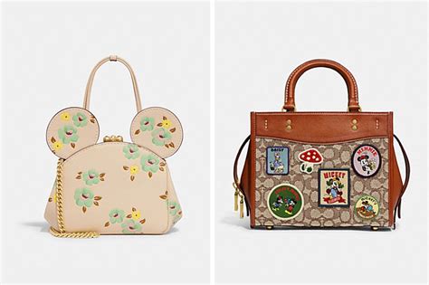 The Coach x Disney Collection Has Mickey Mouse-Shaped Bags