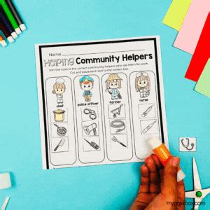 Community Helpers Preschool Fun Pack: Free Community Helper Worksheets for Preschoolers