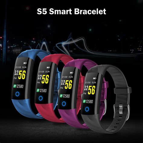 Buy Smart Bracelet IP67 Waterproof Swim Fitness Tracker Health Monitor ...