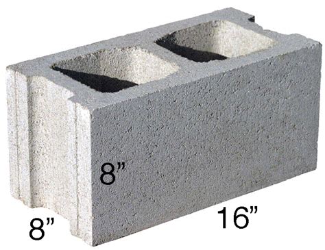 concrete-block-dimensions - Inch Calculator