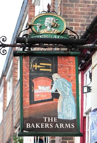 The Bakers Arms pub sign Alton Hampshire UK | David Seall | Flickr