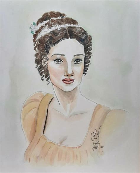 La collezionista di sòle — Elizabeth Bennet Portrait