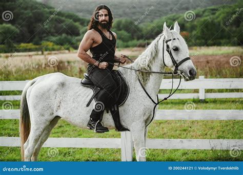 Sexy Cowboy Riding Horse Stock Photos - Free & Royalty-Free Stock ...