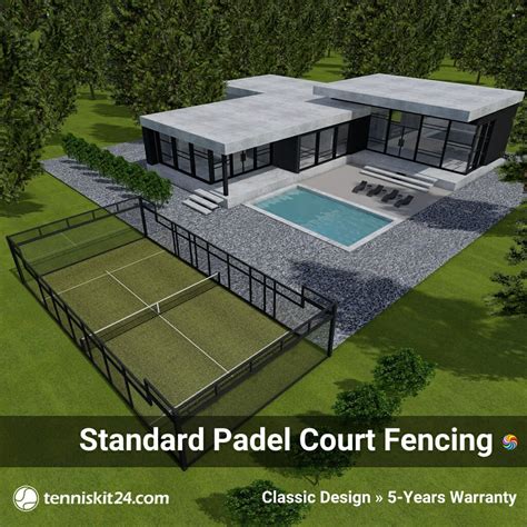 PadelKit Standard Padel Court Fencing - TennisKit24