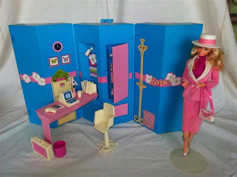 Vintage 1984 Barbie Home Office Playset