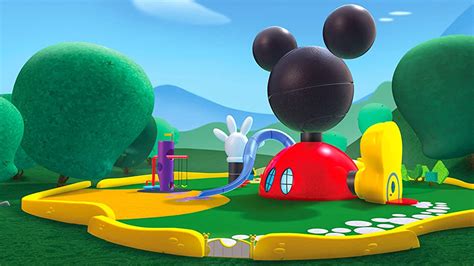 Mickey Mouse Clubhouse Place (#3232645) - HD Wallpaper & Backgrounds Download