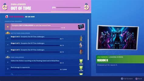 Fortnite season 10 Overtime challenges and where to find the Visitor's ...