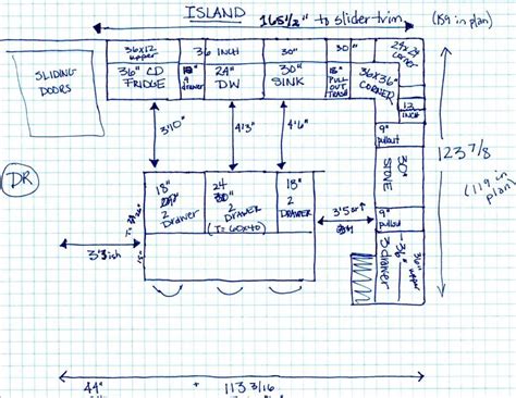 Kitchen Layout with Island