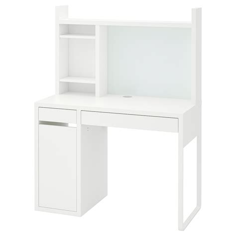 MICKE desk, white, 105x50 cm - IKEA