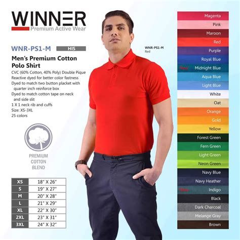 WINNER PREMIUM MENS POLO SHIRT (PLAIN) | Shopee Philippines