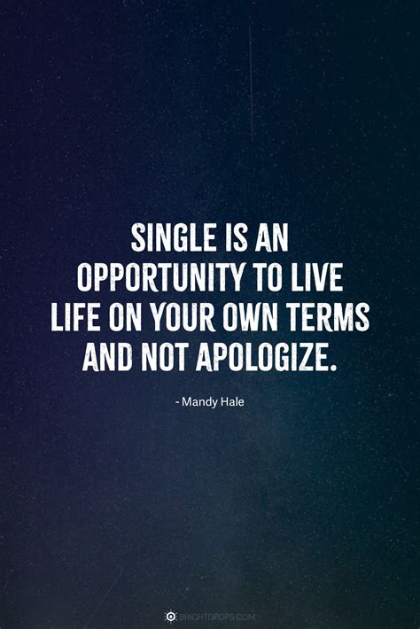 52 Single Quotes on Why Being Alone Can Lead to Opportunity - Bright Drops