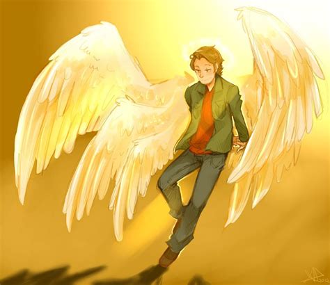 anjo,angel,anime ,art | Gabriel supernatural, Supernatural fan art ...