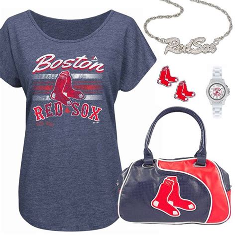 Boston Red Sox Sports Fan Gear, Boston Red Sox Game Room | Red sox fashion, Boston red sox, Red sox