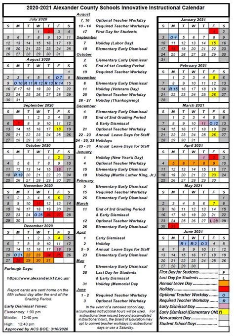 Catawba County Schools Calendar 2022 2022 - Schoolcalendars.net