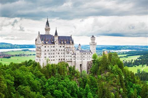 Neuschwanstein Castle in Fussen Germany Stock Photo - Image of castle ...