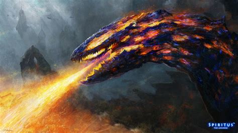 Lava Dragon by ERA7 on DeviantArt