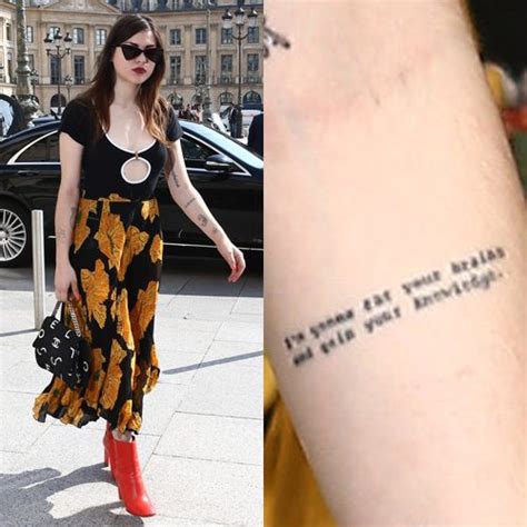 Frances Bean Cobain's 24 Tattoos & Meanings | Steal Her Style