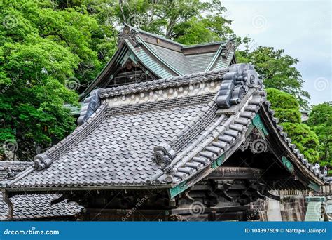 Japanese Rooftop Heron. Royalty-Free Stock Photography | CartoonDealer ...