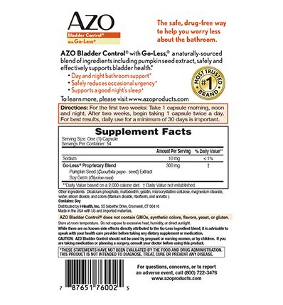 AZO Bladder Control® | Check Out Over 200 Reviews