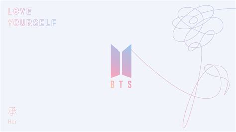 New BTS Logo Desktop Wallpapers on WallpaperDog