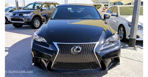 Lexus IS 350 F Sport for sale: AED 108,000. Black, 2016