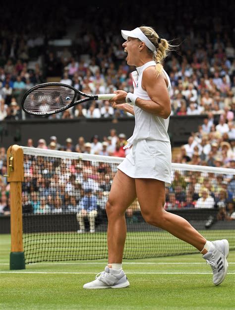 ANGELIQUE KERBER at Wimbledon Tennis Championships in London 07/10/2018 ...