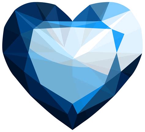 Sapphire Heart PNG Image - PurePNG | Free transparent CC0 PNG Image Library