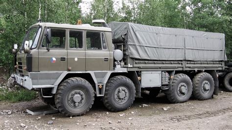 The logistics and transport capacities of the Czech Armed Forces are based on Tatra vehicles ...