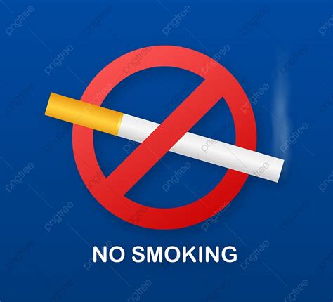 No Smoke Sign Vector Hd Images, No Smoking Sign On White Background, Unhealthy, Issues ...