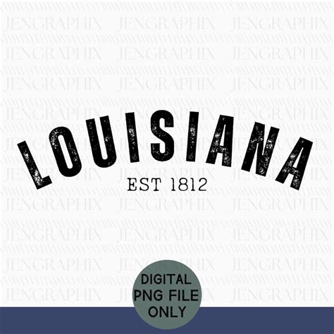 Louisiana Png, Louisiana State Png, Louisiana Established Png ...