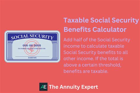 Taxable Social Security Benefits Calculator (2024)