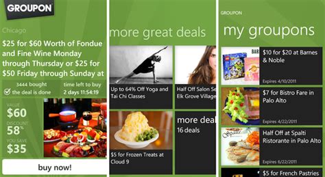 Official Groupon app arrives on Windows Phone 7 - MSPoweruser