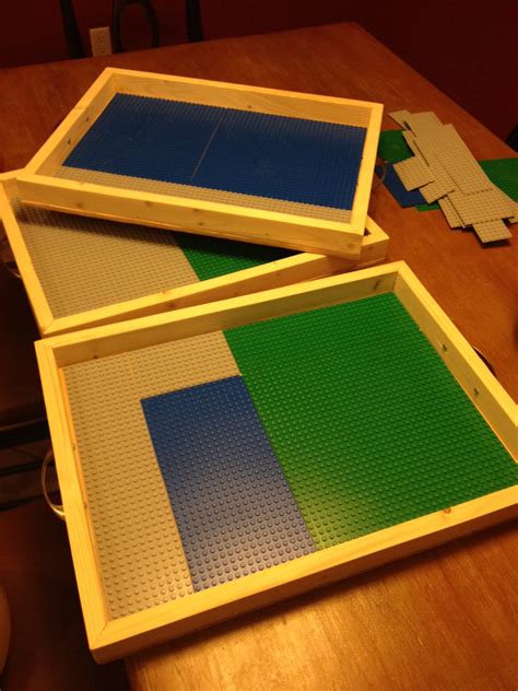 I Pinned It, I Made It! {Portable Lego Tray}