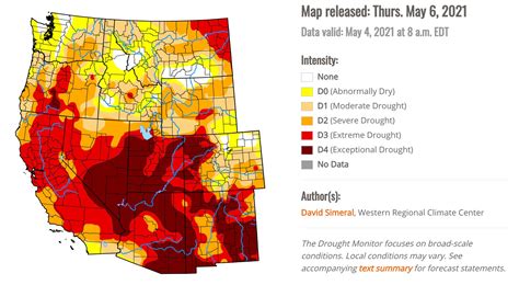 U.S. Drought Monitor Downgrades Entire Bay Area and Much of State Into 'Extreme' Drought Conditions