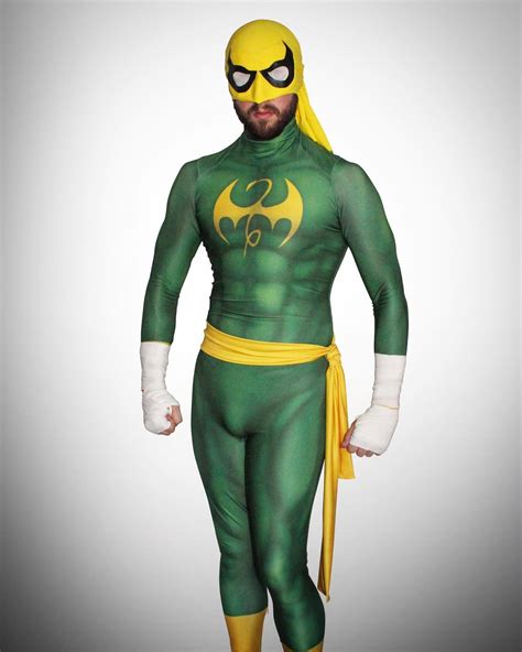 Green Leather Iron Fist Costume - Hjackets