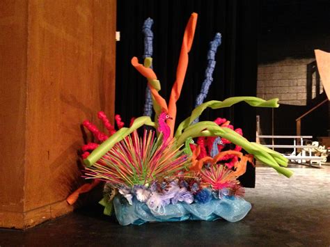 Stage prop for the little mermaid high school play … | Little mermaid decorations, The little ...