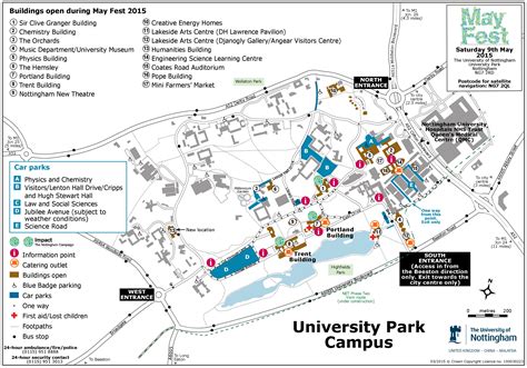 Nottingham University Campus Map | Gadgets 2018